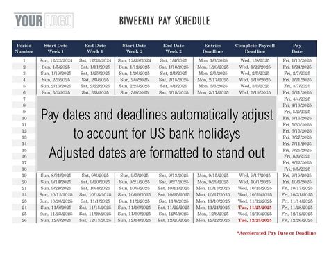 Biweekly Payroll Calendar Template 2017 Beautiful 7 Bi Weekly Payroll