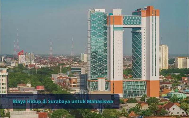 Biaya Hidup Di Surabaya