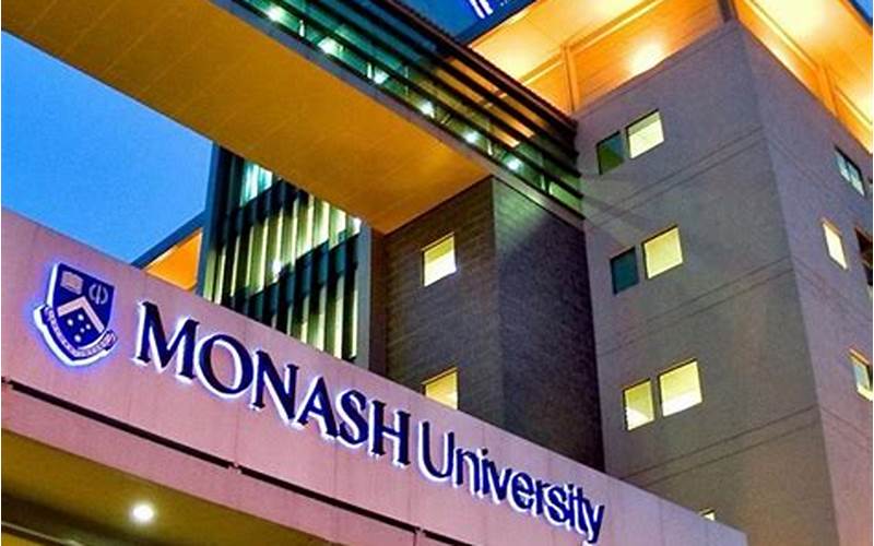 Biaya Pendaftaran Monash University Malaysia