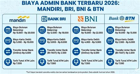 Biaya Admin Bank