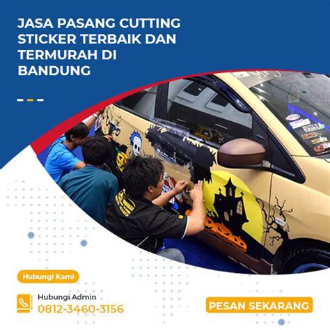 Biaya Pasang Cutting Sticker Mobil