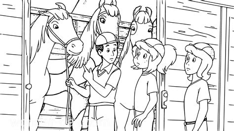 Bibi Und Tina Ausmalbilder