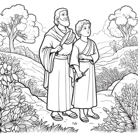 Bible Coloring Page