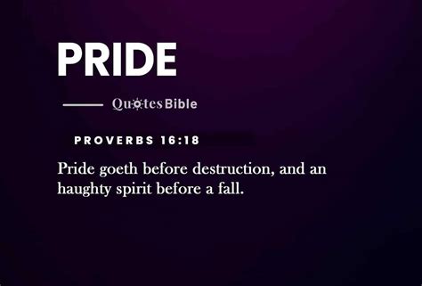 The True Meaning of Pride according to the Holy Scriptures - Unveiling the Bible's Definition of Arrogance and Humility