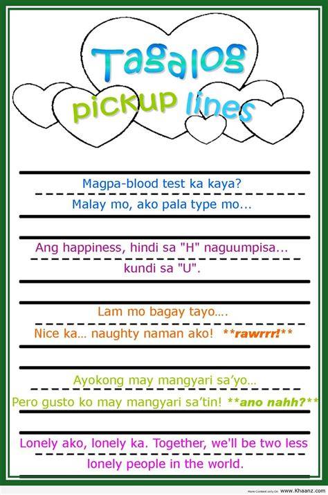 Bible Pick Up Lines Tagalog