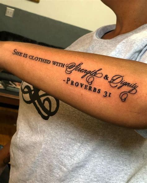 Bible Script Tattoos