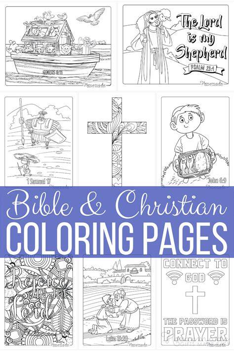 Bible Story Color Pages