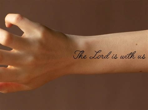 Bible Verse Temporary Tattoos