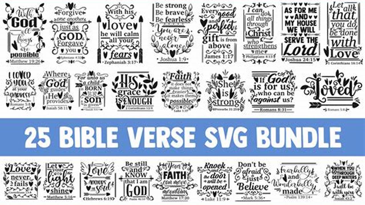 Biblical Education, Free SVG Cut Files