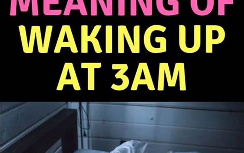 Biblical Meaning of Waking Up at 2am