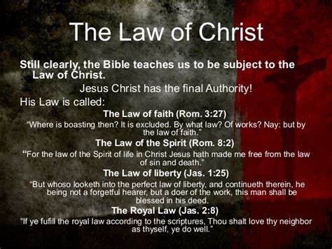 Law in Christianity