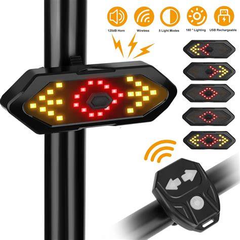 Bicycle Turn Signal Lights
