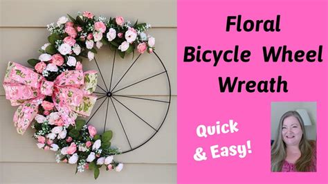 Bicycle Wheel Wreath Form