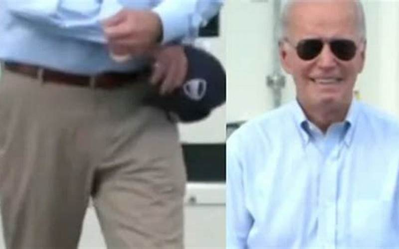Biden Wearing Pants Backwards Rumor