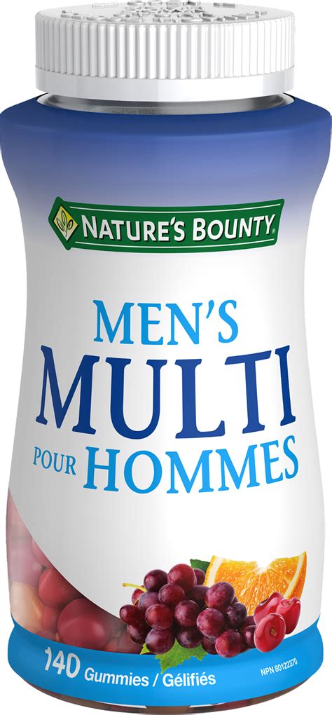 Bienfaits des Gummies Vitamines Homme