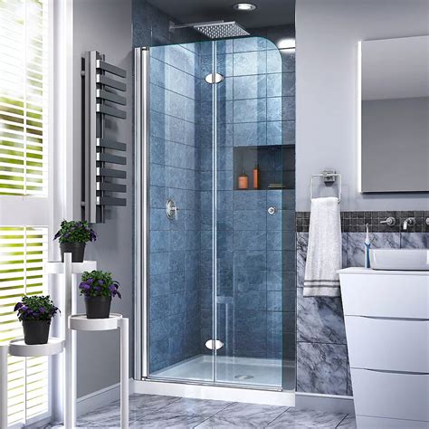 Plumbsure BiFold Shower Door (W)800mm Departments DIY at B&Q