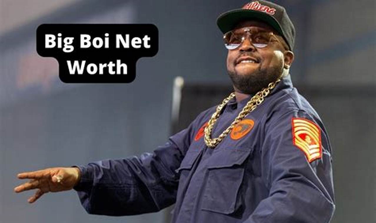 Big Boi Net Worth 2024
