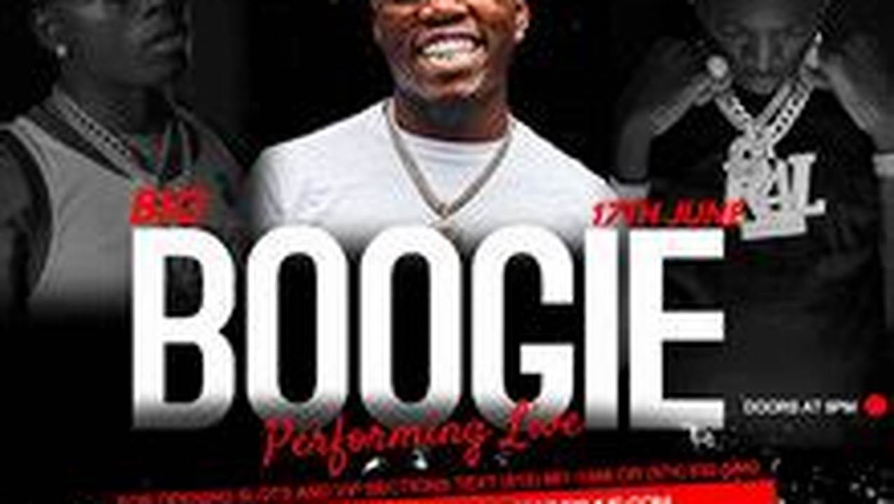 Big Boogie Concert Tickets