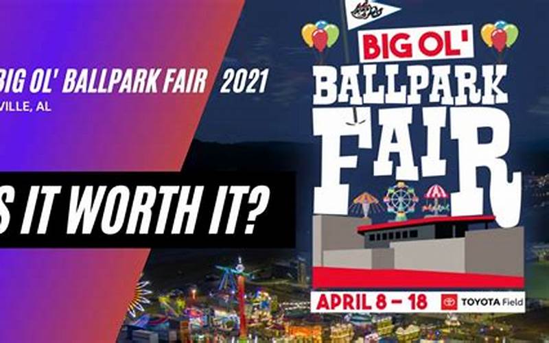 Big Ol Ballpark Fair Tickets