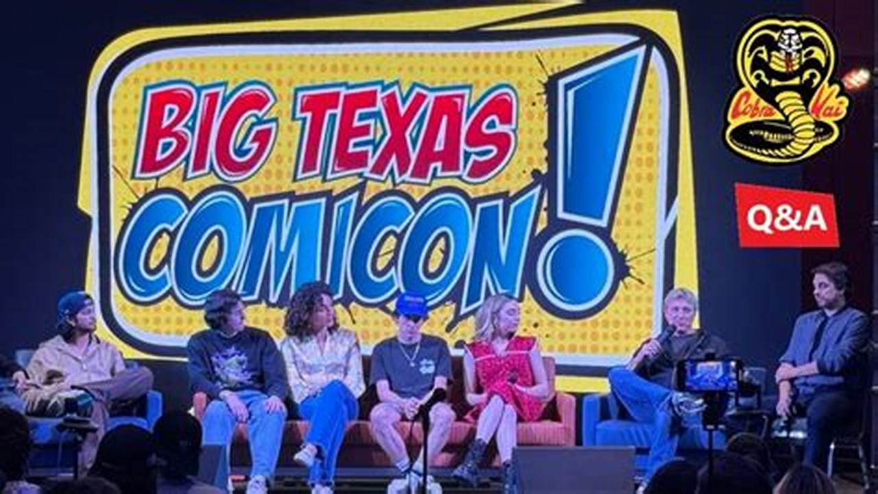 Big Texas Comic Con 2024