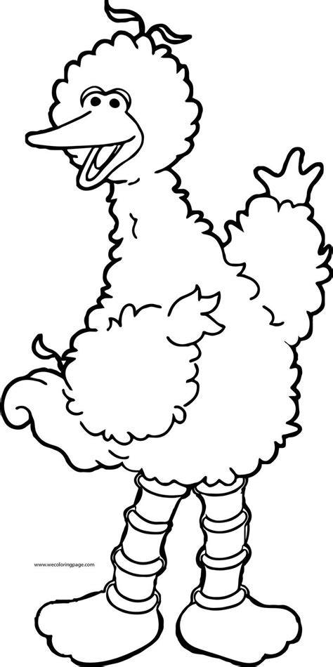 Big Bird Coloring Pages