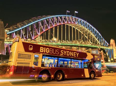 Big Bus Sydney Night