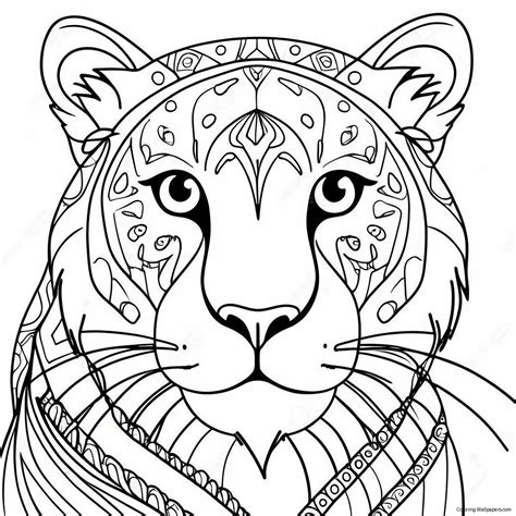 Big Cat Coloring Pages