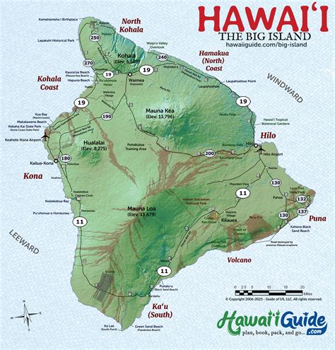 Top 10 Beaches on Big Island Hawaii + Best of Big Island Beach Map