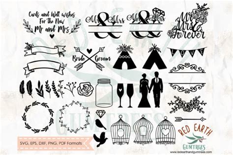 Download Big Wedding Bundle Commercial Use For Crafts