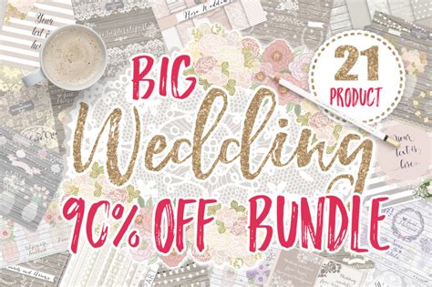 Download Big Wedding Bundle Crafts