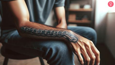 Bike Chain Tattoo
