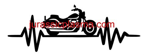 Download Biker Heartbeat DXF Files