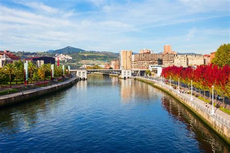 Bilbao river Nervion