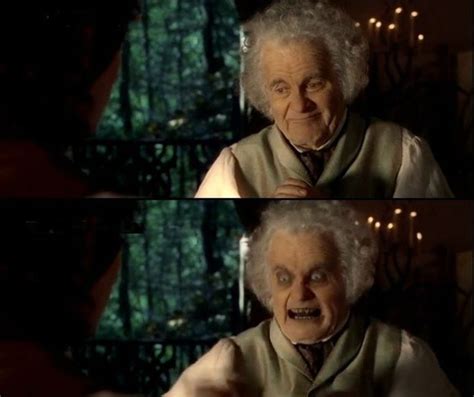 Bilbo Scary Face Meme
