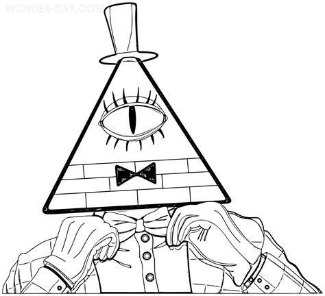 Bill Cipher Coloring Pages