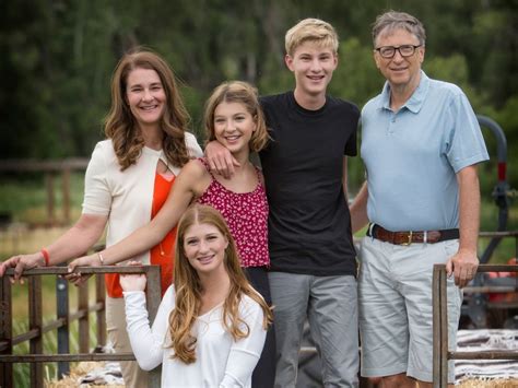 Bill Gates Family Images