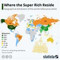 Billionaire Hotspots: Where Do the World's Richest Reside?