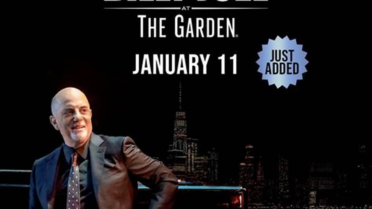 Billy Joel Concert 2024 Florida Dates