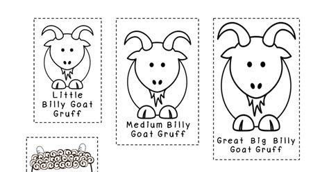 Billy Goats Gruff Printables