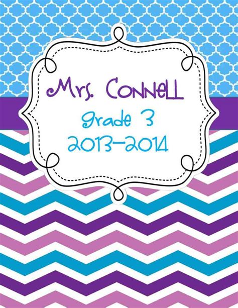 Binder Cover Template Word