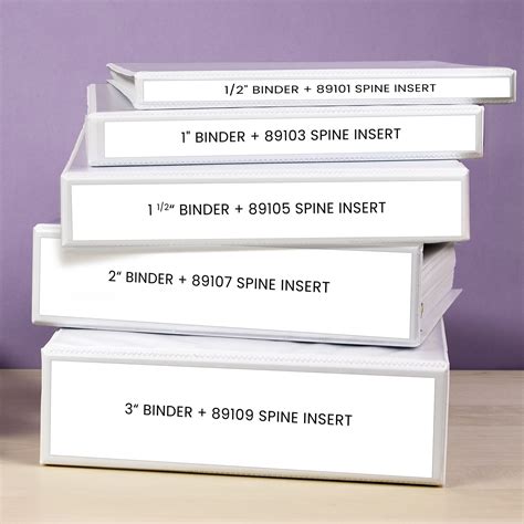 Binder Insert Templates