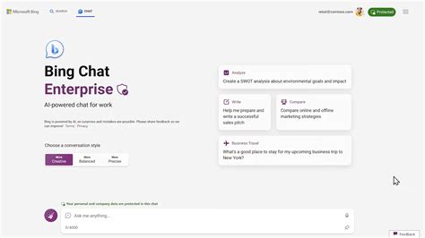 Bing Chat Enterprise