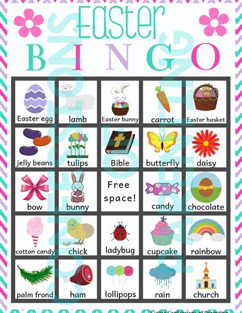 Bingo Easter Basket