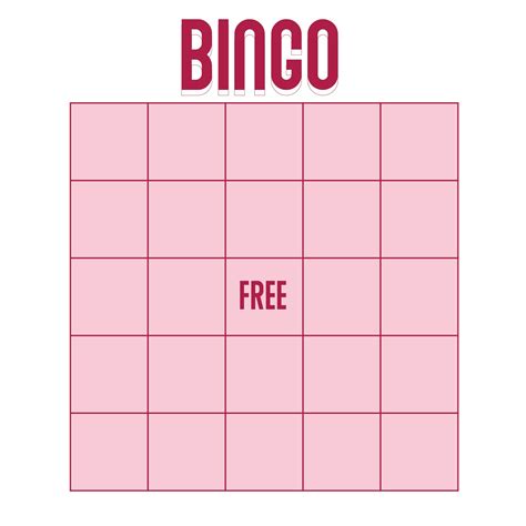 Bingo Game Template Excel
