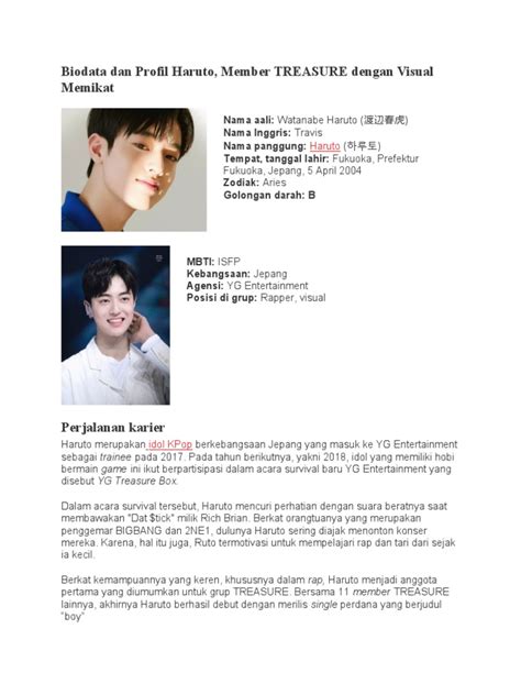 Biodata Haruto