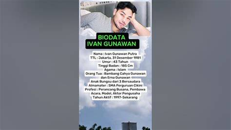 Biodata Ivan Gunawan