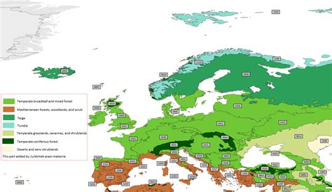 MAP 1. BIOGEOGRAPHICAL REGIONS IN EUROPE — European Environment Agency