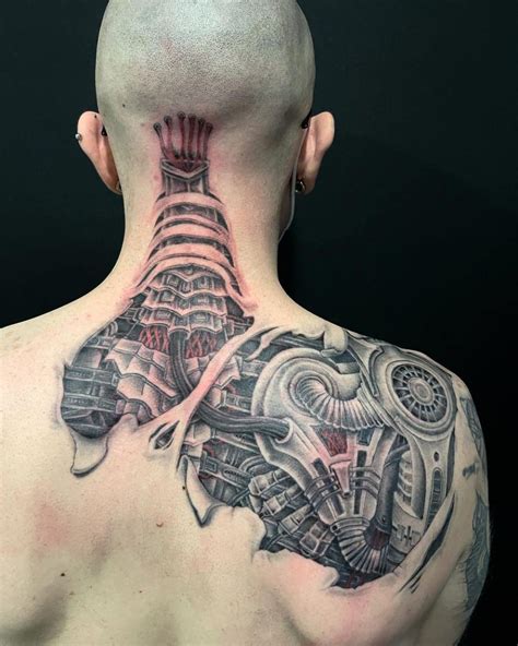 75+ Best Biomechanical Tattoo Designs & Meanings (Top of