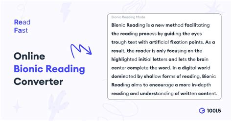 Bionic Reading Converter