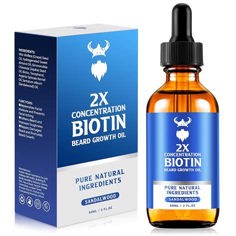 Biotin For Beard Growth